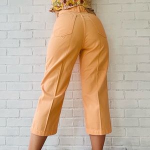 SOLD Ralph Lauren Mid High Waisted Capri Pants Jeans Back to School Fall Autumn